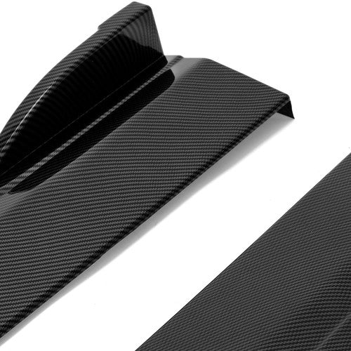 For Dodge Charger SRT RT 2015-2023 Carbon Fiber Look Side Skirt Rocker Panels