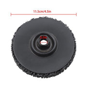 DURAFORCE 2 Pack 4.5" Spun-Fiber Discs Paint Eater Discs for Rotating Palm Sander