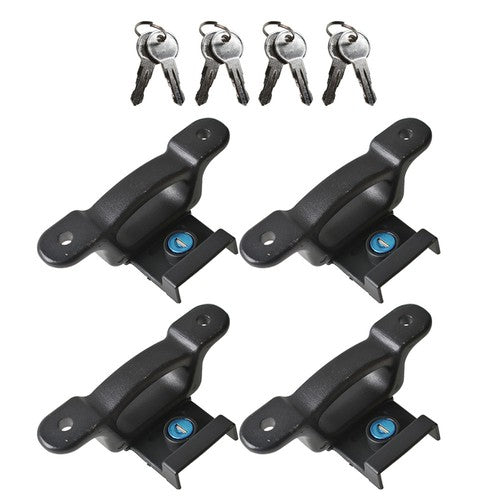 DURAFORCE Box Tie Down Truck Bed Cleats Locking FL3Z-9928408-AB For Ford F150/250 15-25