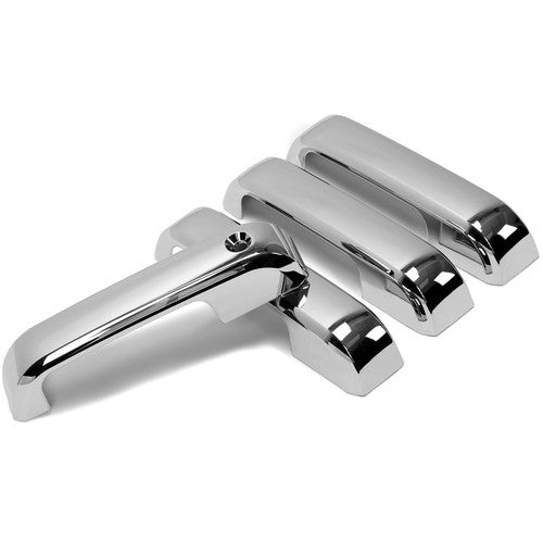 DURAFORCE For 2017 - 2020 Ford F-250 F450 Chrome Door Handle Covers w/o Smart Keyless