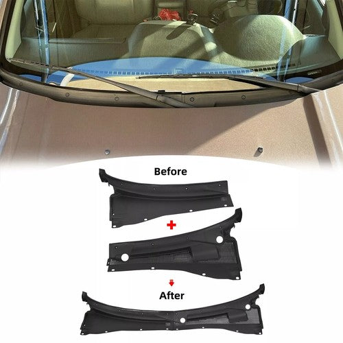DURAFORCE For 01-07 Ford Escape 05-07 Mercury Mariner Pair Windshield Wiper Cowl Panel