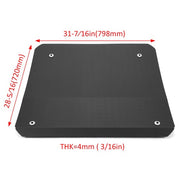 DURAFORCE For 2009-2021 Polaris RZR 170 EFI Black Top Roof PE Plastic Durable