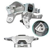 DURAFORCE 3Pcs Engine & Transmission Mounts Set for 2016-2019 Chevy Cruze 1.4L A5941 A5942