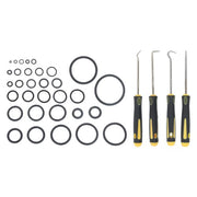 DURAFORCE 32 Size 1540 Pcs Rubber O Rings Assortment Kit with Pick and Hook Set 4mm-50mm