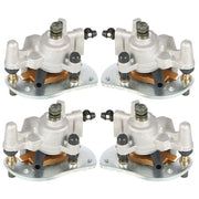 DURAFORCE Front & Rear Brake Calipers w/Pads For Yamaha YFM700F/P Grizzly 700 07-20 NEW