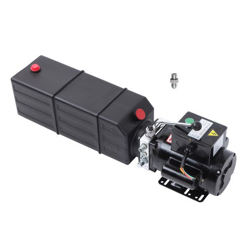 DURAFORCE Hydraulic Power Unit 16 Quart 4 Gallon Hydraulic Pump 3450RPM 2HP Single Phase