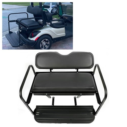 DURAFORCE For Yamaha Drive G29 2007-2016 Back Rear Seat + Safety Grab Bar Golf Cart