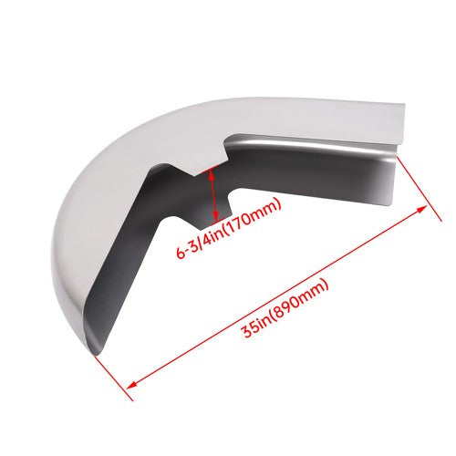 DURAFORCE For Harley Touring Bagger Softail Models 26" Wrap Front Fender Wheel Steel