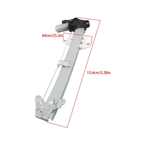 DURAFORCE 751-618 Front Driver Side Window Regulator w/ Motor For Honda Accord 2017-2013