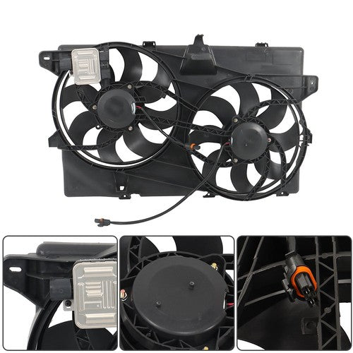 DURAFORCE 622040 For Lincoln MKX 2007 2008 2009-2015 Radiator Cooling Fan Assembly 621-392