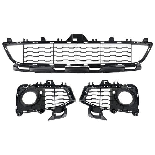 DURAFORCE Front Bumper Fog Light Grill For 2014-20 BMW 4 Series F32 428i 430i 440i M Sport