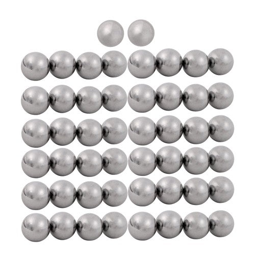 DURAFORCE 50pcs of Precision Steel Balls - [1 Inch] Steel for Bearings Use, G25 precision