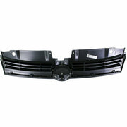 DURAFORCE For 2011-2014 VW Volkswagen Jetta Front Bumper Gray Grille W/Chrome Trim