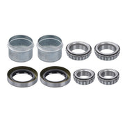 DURAFORCE 2- 5x4.75 Idler Hubs Fits 3500 lbs.#84 Bearing Kits Replace Trailer Axle