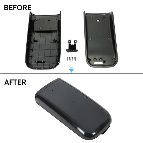 Center Console Armrest Cover Lid Kit for 2002-2009 GMC Envoy Chevy Trailblazer