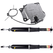 DURAFORCE 2x Rear Air Strut Shock + 1x Compressor for Buick Lucerne Cadillac DTS 2006-2011