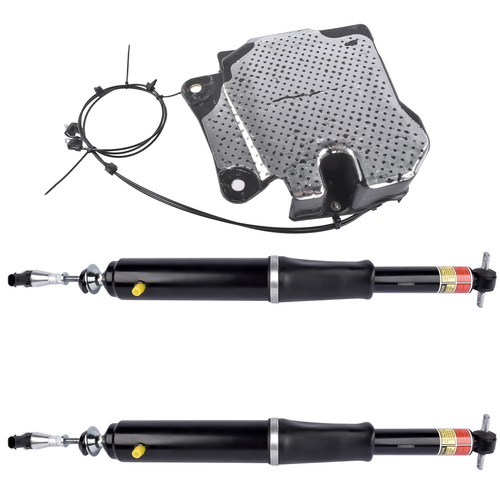 DURAFORCE 2x Rear Air Strut Shock + 1x Compressor for Buick Lucerne Cadillac DTS 2006-2011