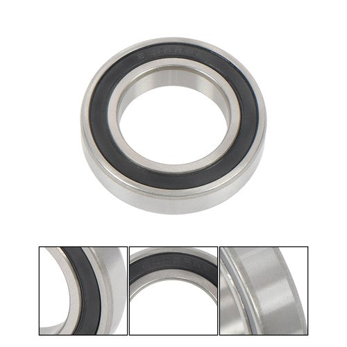 DURAFORCE 10Pcs 6008-2RS Bearings 40×68×15mm Double Rubber Seals Deep Groove Ball Bearing
