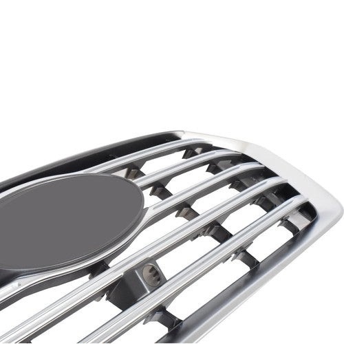 DURAFORCE Front Upper Grille W/ Camera Hole For 2017-2019 Hyundai Santa Fe XL 86350B8BB0