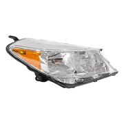DURAFORCE Chrome Headlights Left & Right Side for Toyota Yaris Vitz Hatchback 2012-2014