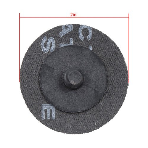 DURAFORCE 150 Pcs 2 Inch Torque Sanding Discs 60 Grit Roll Lock Die Grinder Sanding Discs