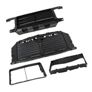 DURAFORCE Radiator Upper+Lower Grille Shutter W/O Motor For Ford 21-22 F-150 ML3Z-8475-A