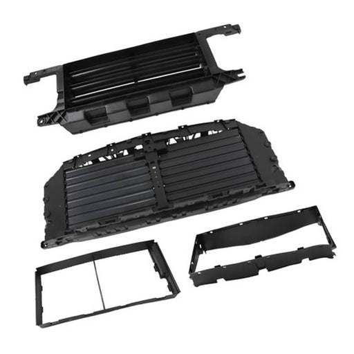 DURAFORCE Radiator Upper+Lower Grille Shutter W/O Motor For Ford 21-22 F-150 ML3Z-8475-A