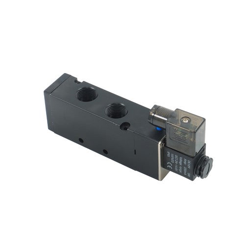 DURAFORCE 1/2" Inch Pneumatic 5 Way Directional Control Electric Solenoid Valve 12V DC