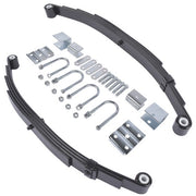 DURAFORCE 3500lb Single Trailer Axle Suspension Kit 1750lb Leaf Springs & Hanger Kit