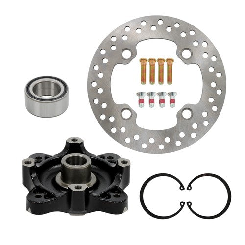DURAFORCE Front Wheel Hub Brake Rotor Kit For Polaris RZR570 RZR900 ACE570 ACE900 5137127