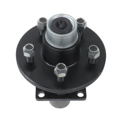 DURAFORCE (2)- Pre-assembled- 5-lug - 4.5" Hub Kit & Flange #84 Spindle With Bearing Kit