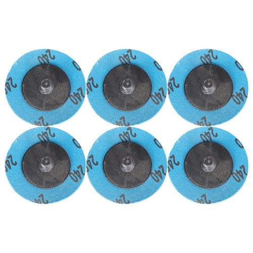 DURAFORCE 71PCS 2" Roll Lock Sanding Discs Set W/ 1/4 Holder Die Grinder Quick Change Disc