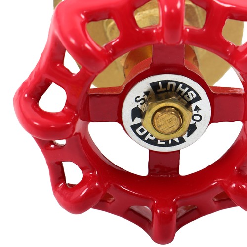DURAFORCE 1-1/2" NPT 200psi Brass Gate Valve Rotary Globe Valve DN40 Female Threaded New