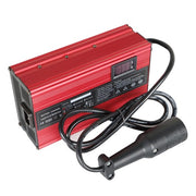 DURAFORCE 48 Volt 10 Amp Battery Charger Fit For Club Car Golf Cart 3-Pin Round Plug