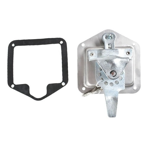 DURAFORCE 4pcs Trailer Latch T-handle Lock Camper RV Truck Toolbox Trailer With Key