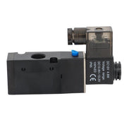 DURAFORCE NEW DC 12V 3/8" Brass Electric Solenoid Valve for Water Air waterproof N/C IP65