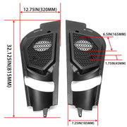 DURAFORCE Door Speaker Pod Pods Bracket Stereo Mount Kit for Can Am Maverick X3 2017-2023