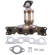 DURAFORCE Front Manifold Catalytic Converter with Seal for Hyundai Santa Fe 2.4L 2010-2012