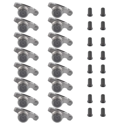DURAFORCE 16x Roller Rocker Arm Self-Aligning for Small Block Chevy SBC 350 7/16'' Stud