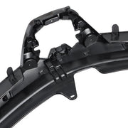 DURAFORCE Plastic Black Painted Front Upper Grille NEW For Toyota Corolla SE XSE 2017-2019