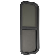 DURAFORCE RV Window 12" W x 36" H For Cargo Trailer Vertical Slider W/ Trim & Screen
