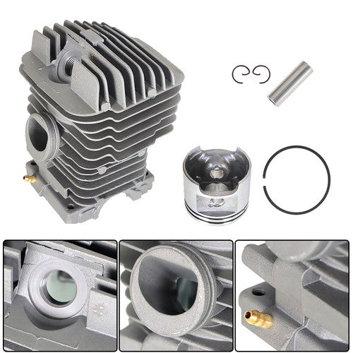 DURAFORCE 46mm Cylinder Piston Kit For STIHL MS390 MS290 MS310 029 039 W / Pin Rings Clips