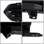 DURAFORCE Front Fog Lamp Cover For Cadillac XT5 2017-2019 Black New Driver+Passenger Side