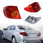 DURAFORCE Outer Tail Light Tail Lamp LH Left Driver Side for 2003-2008 for Toyota Corolla
