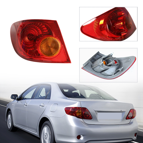 DURAFORCE Outer Tail Light Tail Lamp LH Left Driver Side for 2003-2008 for Toyota Corolla