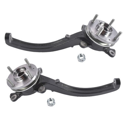 DURAFORCE 2Pcs Front Steering Knuckle Wheel Hub Bearing Assys For Hyundai Sonata 2002-2005