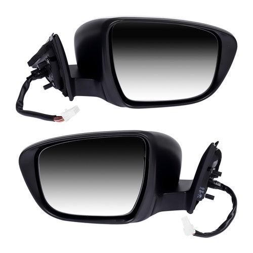 DURAFORCE 2Pcs Door Mirrors Power Heated with Camera LH & RH for Nissan Rogue 2.5L 2.0L l4