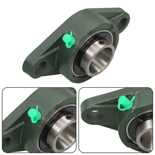 DURAFORCE UCFL206-20 Pillow Block Bearing 1-1/4" Bore 2 Bolt Flange Mounted 10Pcs