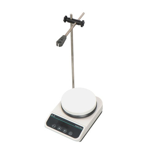 DURAFORCE Magnetic Hotplate Stirrer with Temp Probe Bracket Speed 50-1500rpm Capacity 3L