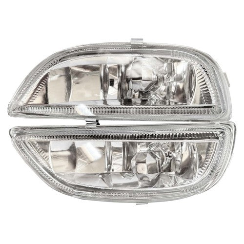 For 2001-2002 Toyota Corolla Front Bumper Fog Lights Driving Lamps Assembly Pair